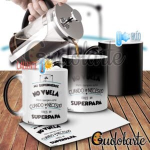 taza mágica personalizada padre