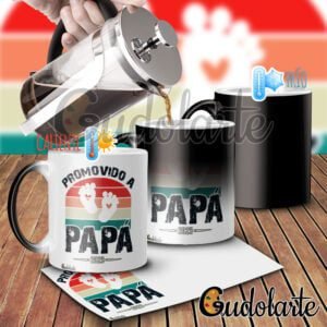 taza mágica personalizada padre