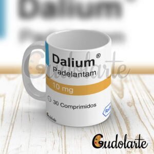 Taza de cerámica personalizada Dalium