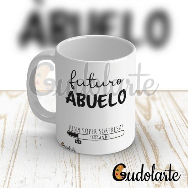 taza personalizada abuelo