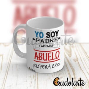 taza personalizada abuelo