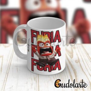 Taza Personalizada IntensaMente Furia.