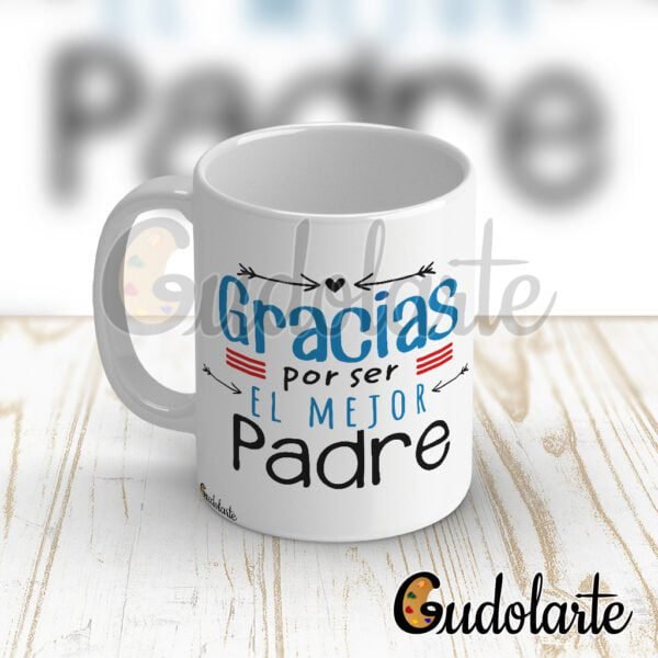 taza personalizada padre