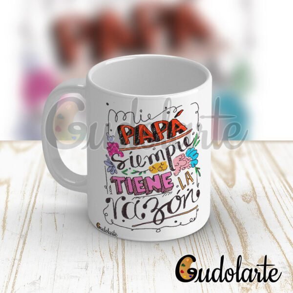 taza personalizada padre