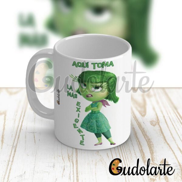 Taza cerámica personalizada IntensaMente la más exigente