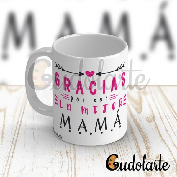 Taza cerámica personalizada Madre 09