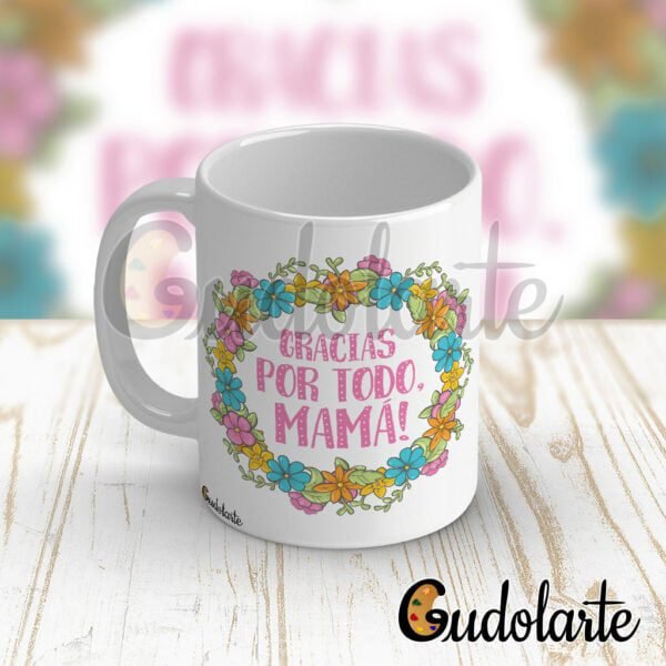 Taza cerámica personalizada Madre 16
