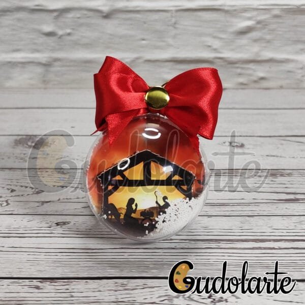 Esfera navideña personalizada 03